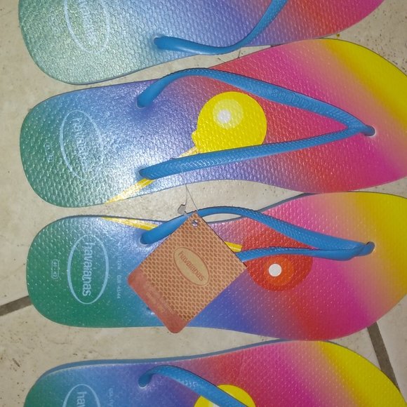 Dylan's Candy Bar Havianas 41-42 NWT - Picture 2 of 3